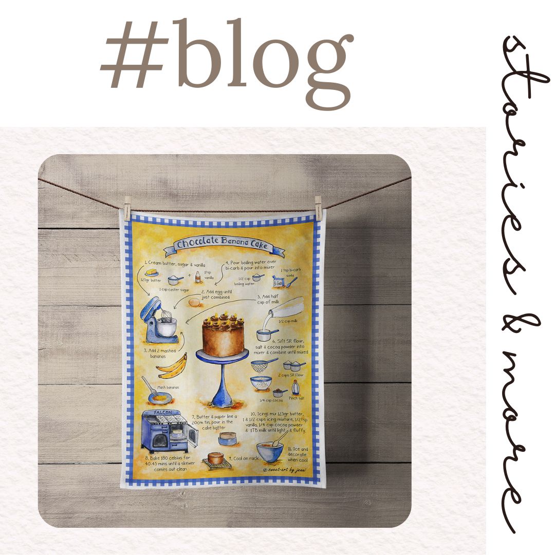 Chocolate Banana Cake Recipe-art