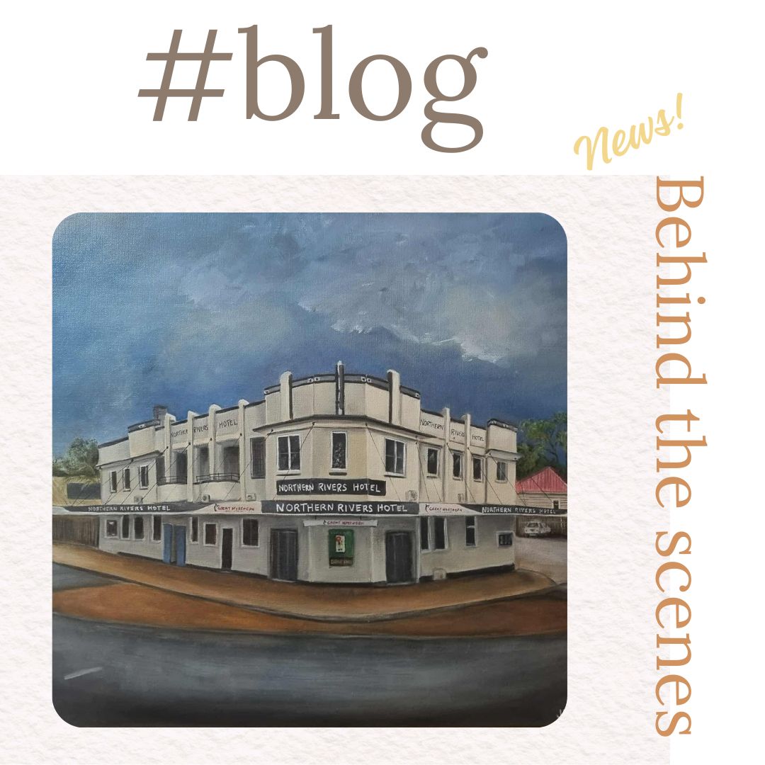 A Local Icon in Oil: Northern Rivers Hotel, Lismore NSW.