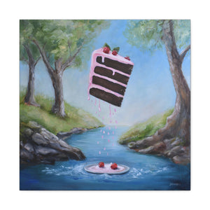 Sweet-Art by Jenni -  Sweet Serendipity Canvas Print 60x60cm