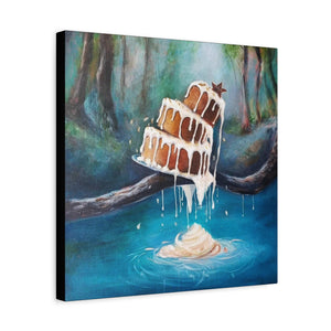 Sweet-Art by Jenni -  Sweet Tumble Canvas Print 60x60cm