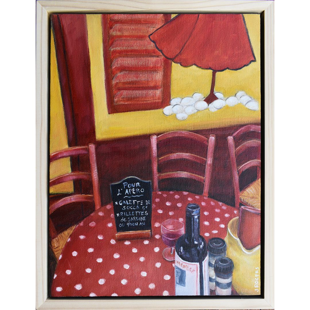 Sweet-Art by Jenni -  "Red Table" *40x30cm