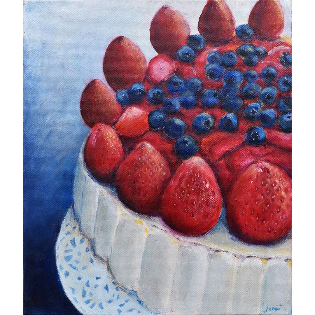 Sweet-Art by Jenni -  "Celebration Cake" *30x25cm