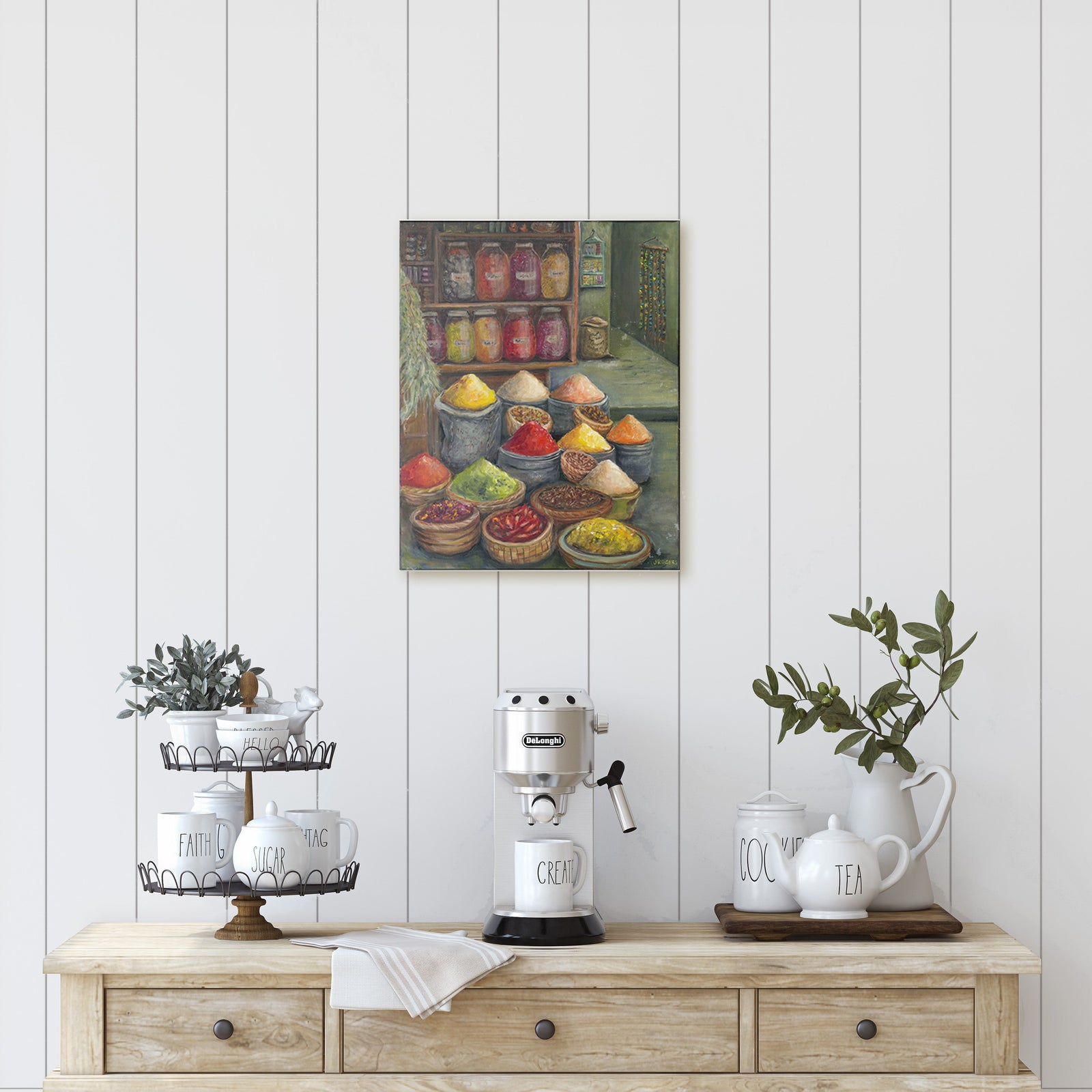 Sweet-Art by Jenni -  Tapestry of Spices ~ Original Art by Jenni Rogers