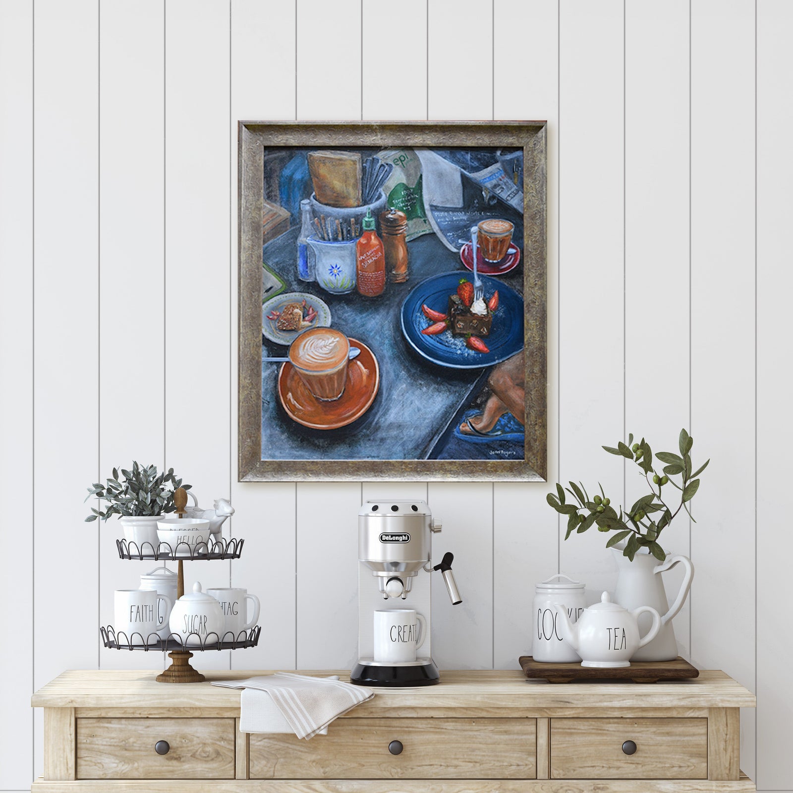 Sweet-Art by Jenni -  Lazy Sunday ~ Original Art by Jenni Rogers