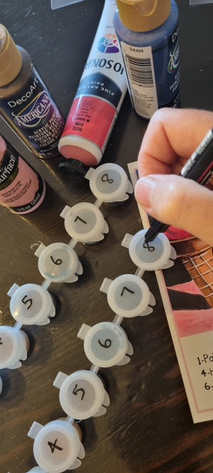 Sweet-Art by Jenni -  The Sweet Paint Kit- Trio of Ice Cream - Vintage Edition