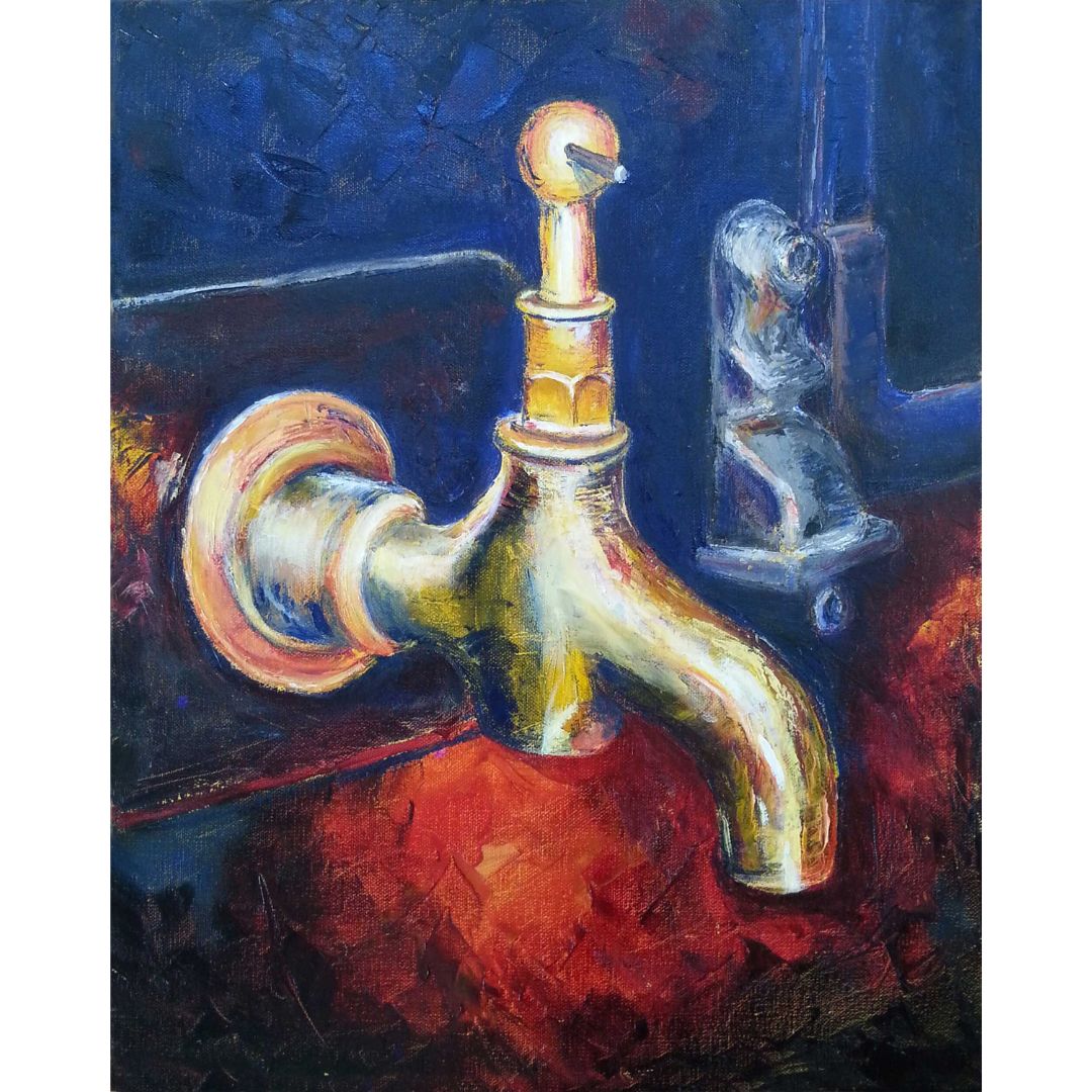 Sweet-Art by Jenni -  "Monet's Tap" 50x40cm