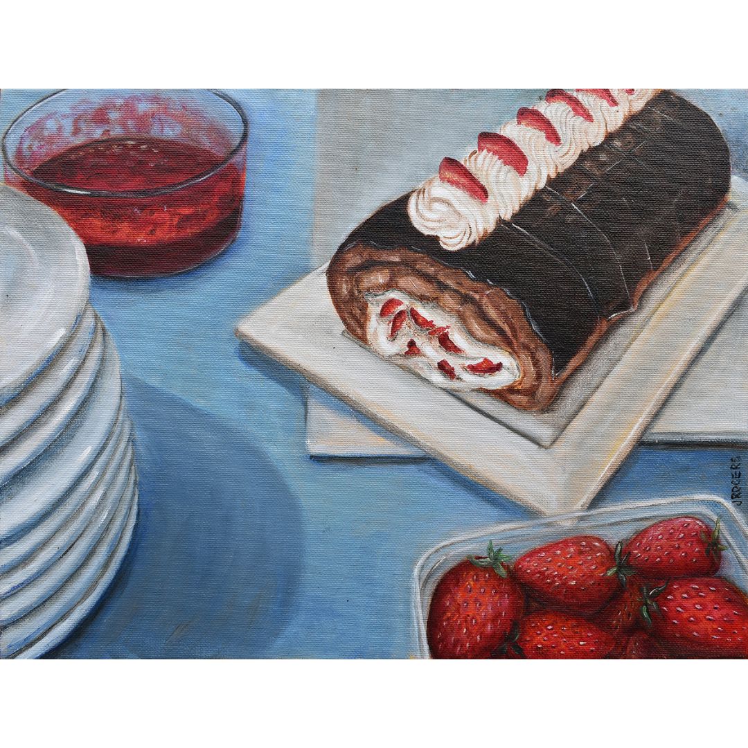 Sweet-Art by Jenni -  "Chocolate Roulade" *40x30cm