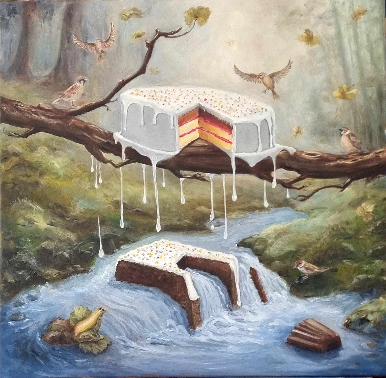 Sweet-Art by Jenni -  Sweet Balance ~ Original Art by Jenni Rogers