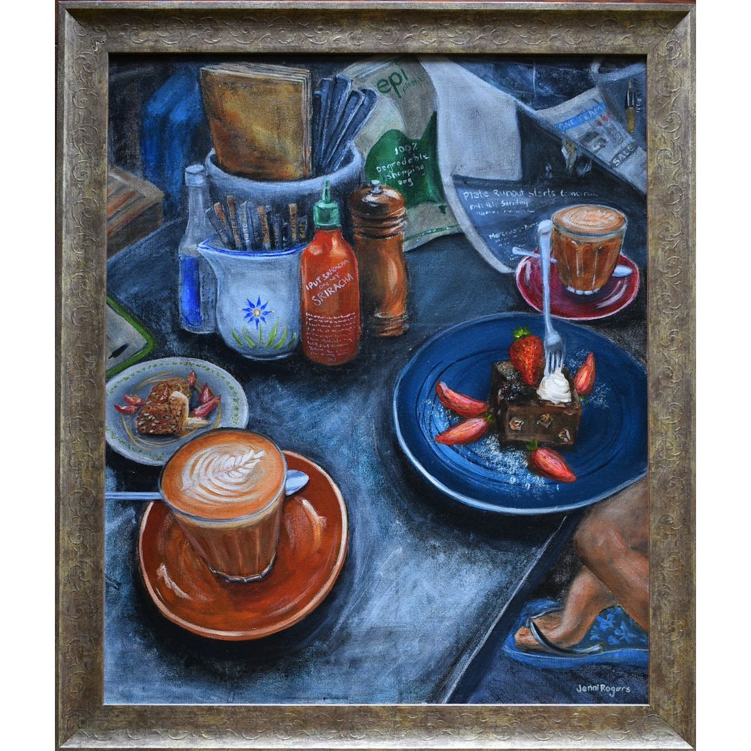 Sweet-Art by Jenni -  "Lazy Sunday" *59x69cm