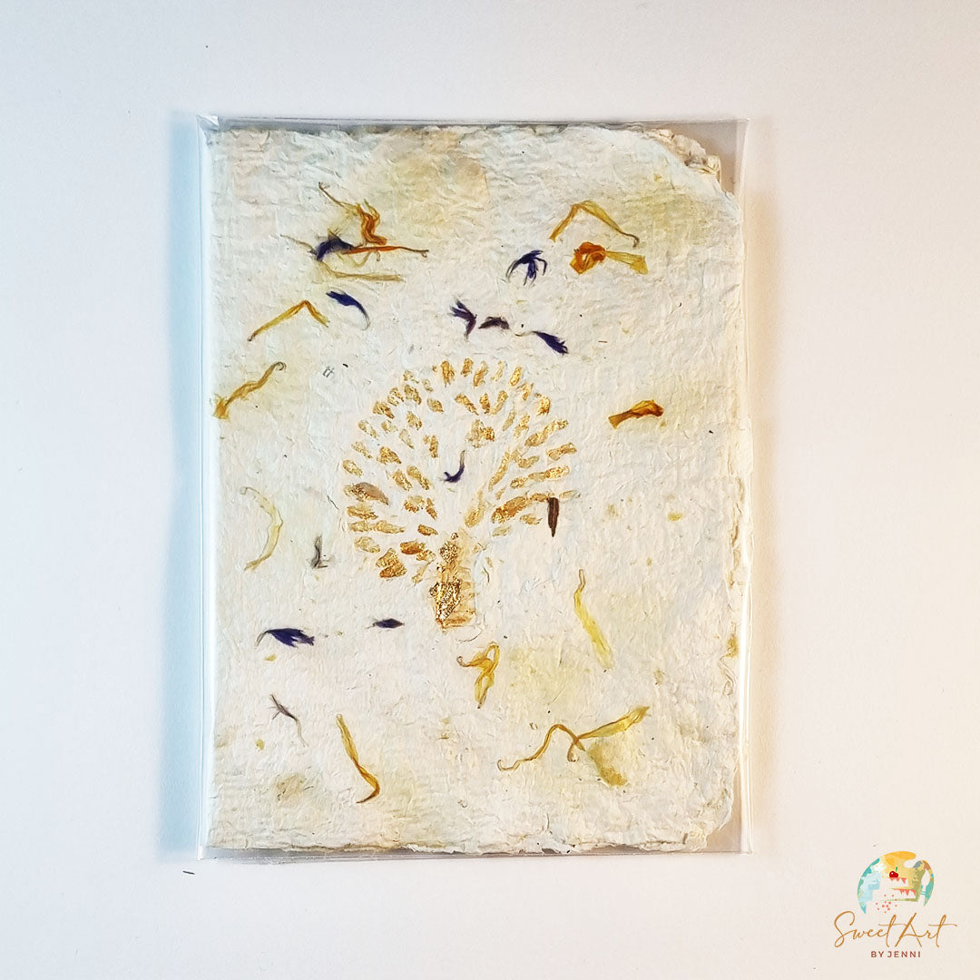 Sweet-Art by Jenni -  #8 Gold Leaf Greeting Card