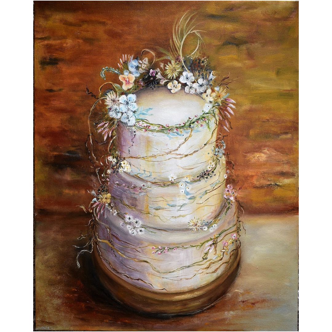 Sweet-Art by Jenni -  "Wild Flower Wedding" *61x76cm