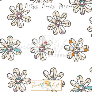 Sweet-Art by Jenni -  Ditzy Daisy Mosaic