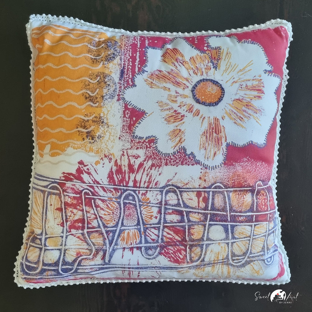 Sweet-Art by Jenni -  Floral Fusion Cushion