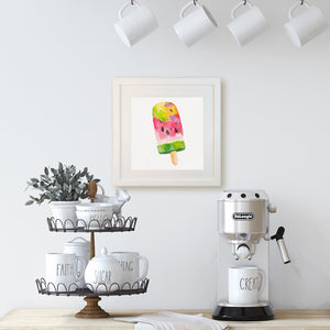 Sweet-Art by Jenni -  "Fruity Pop" Framed Print 27x27cm