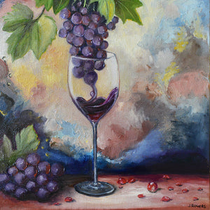 Sweet-Art by Jenni -  "New Wine" *25x25cm