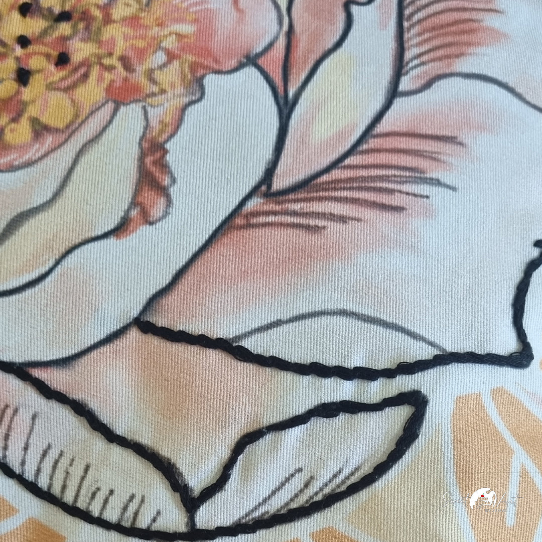 Sweet-Art by Jenni -  Peony Cushion