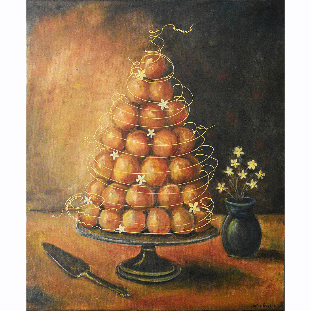 Sweet-Art by Jenni -  "Spun in Gold" *50x60cm