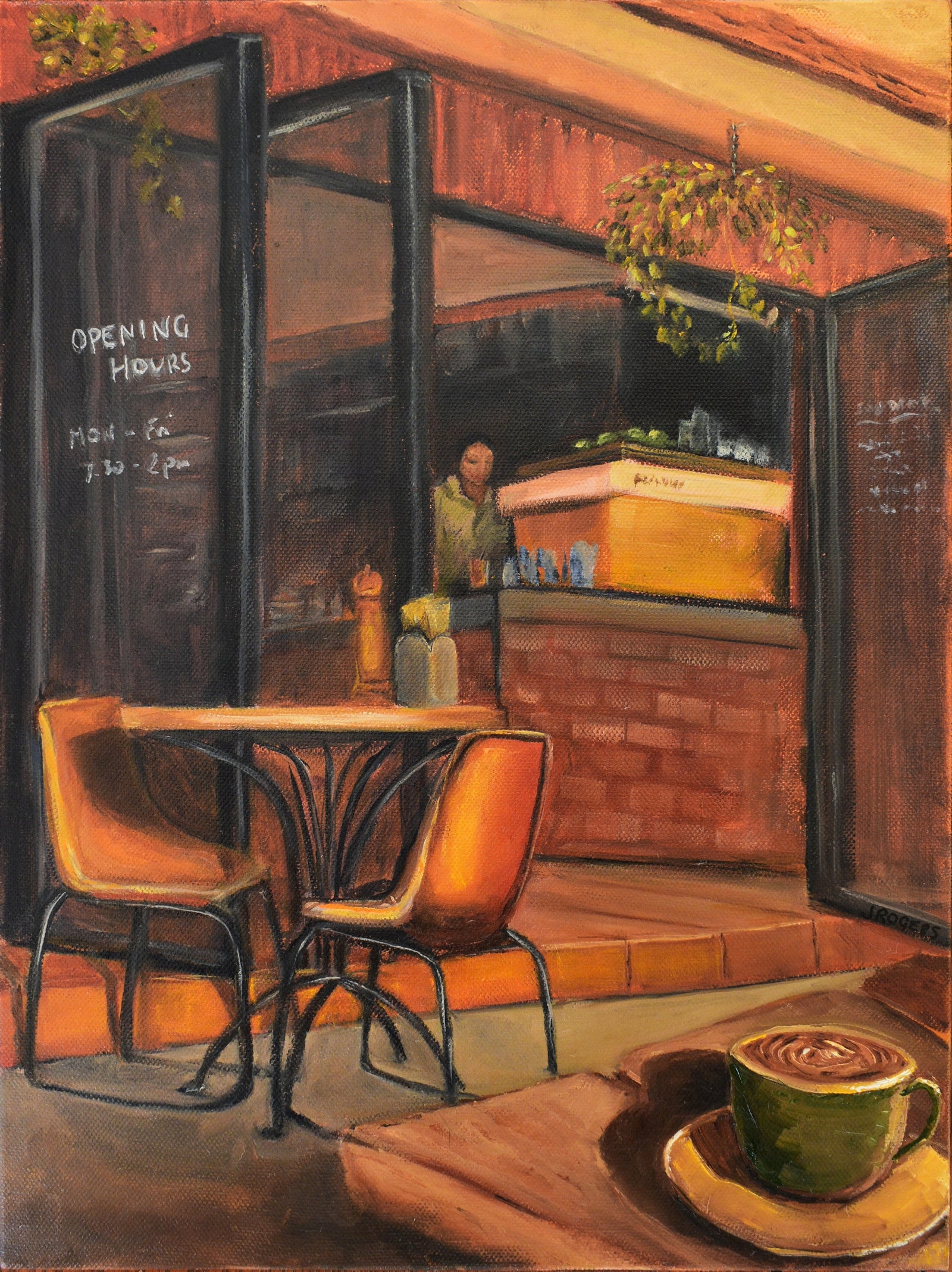 Sweet-Art by Jenni -  Sunrise Latte ~ Original Art by Jenni Rogers