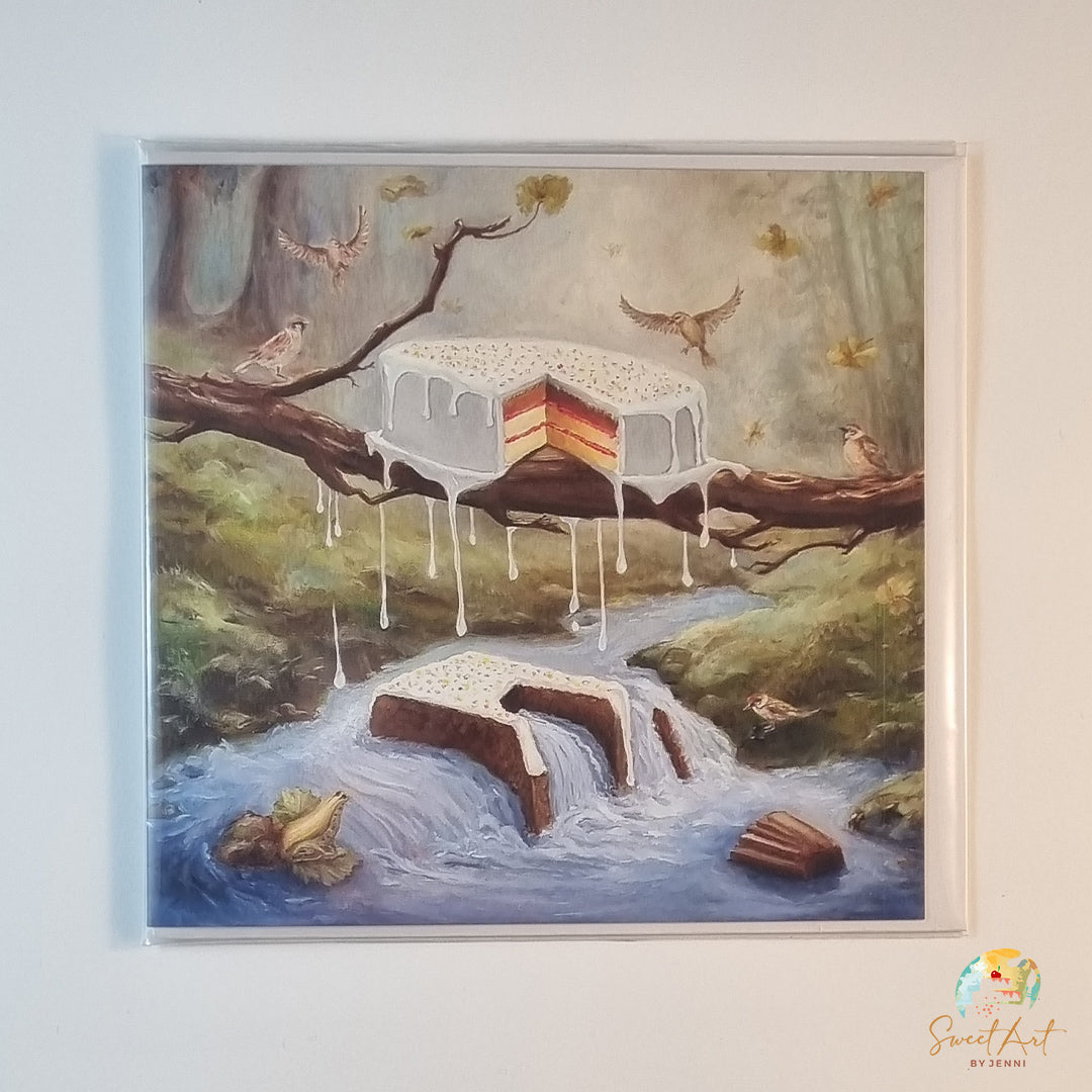 Sweet-Art by Jenni -  Sweet Balance Greeting Card + Envelope