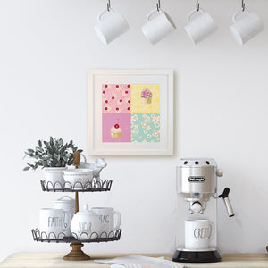 Sweet-Art by Jenni -  "Sweet Dreams" Framed Print 27x27cm