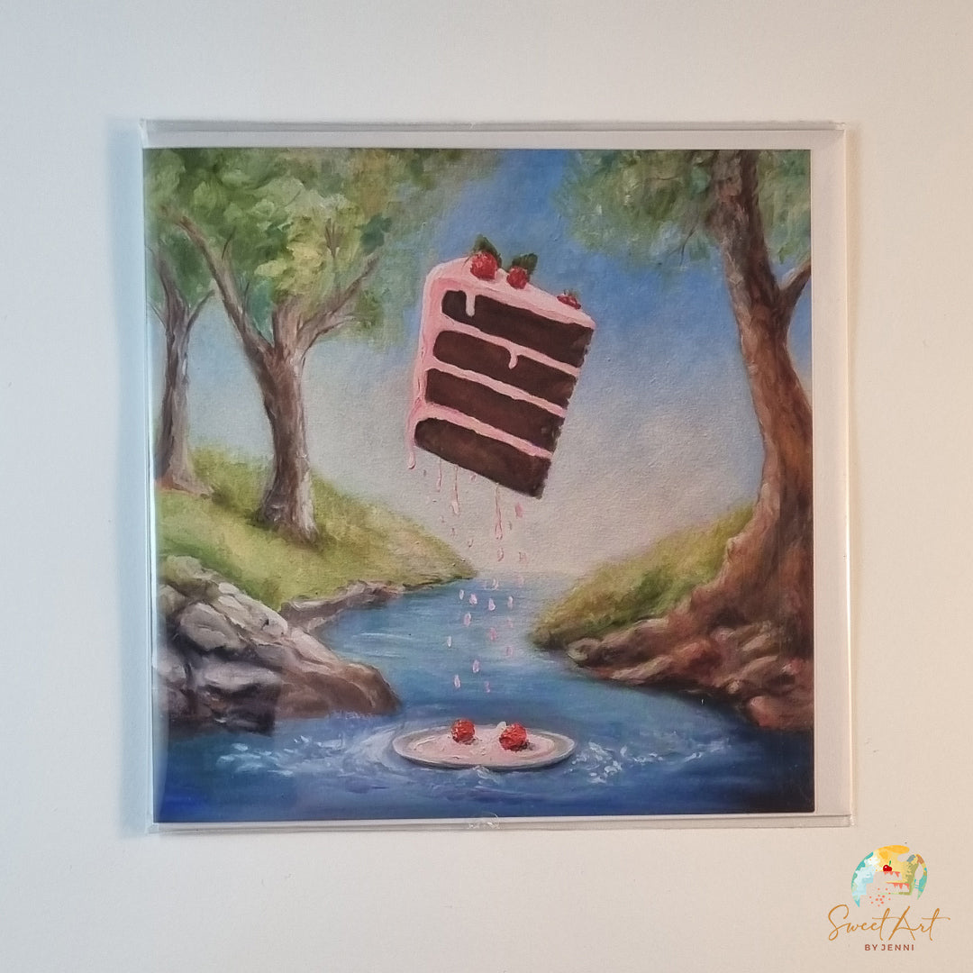 Sweet-Art by Jenni -  Sweet Serendipity Greeting Card+ Envelope