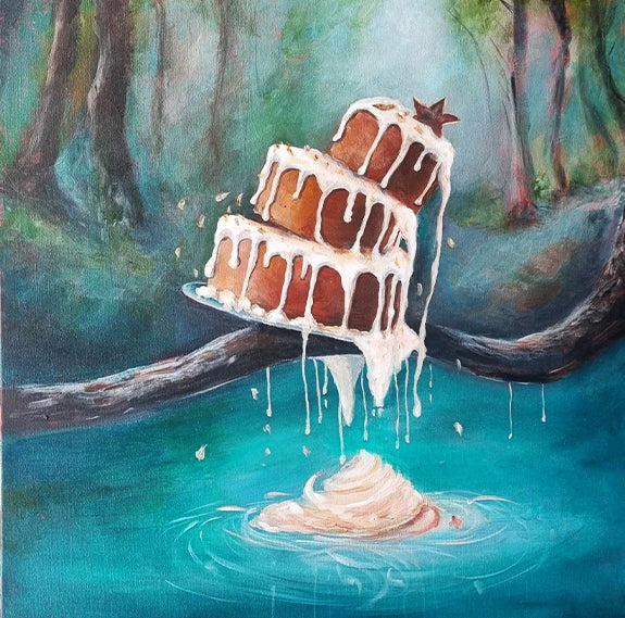 Sweet-Art by Jenni -  Sweet Tumble ~ Original Art by Jenni Rogers