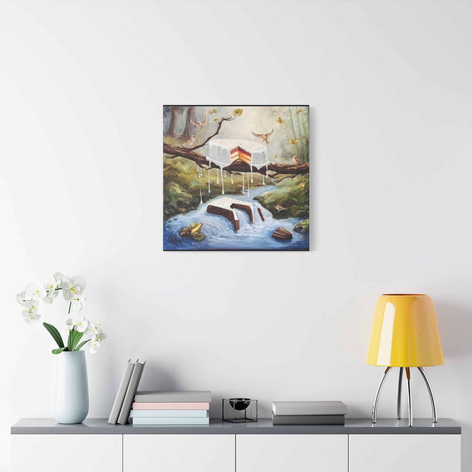 Sweet-Art by Jenni -  Sweet Balance Canvas Print 60x60cm