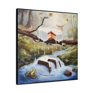 Sweet-Art by Jenni -  Sweet Balance Canvas Print 60x60cm