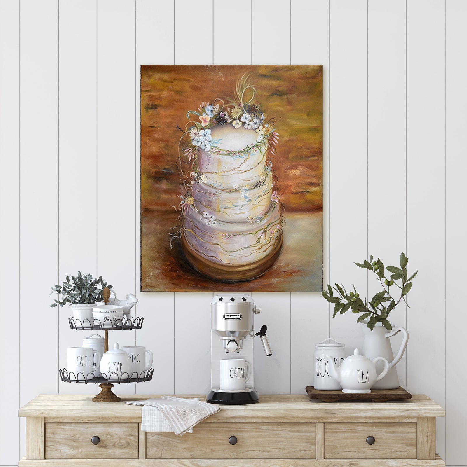 Sweet-Art by Jenni -  Wild Flower Wedding ~ Original Art by Jenni Rogers