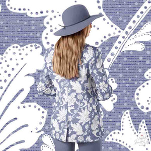 Sweet-Art by Jenni -  Blue & White Dotted Motif