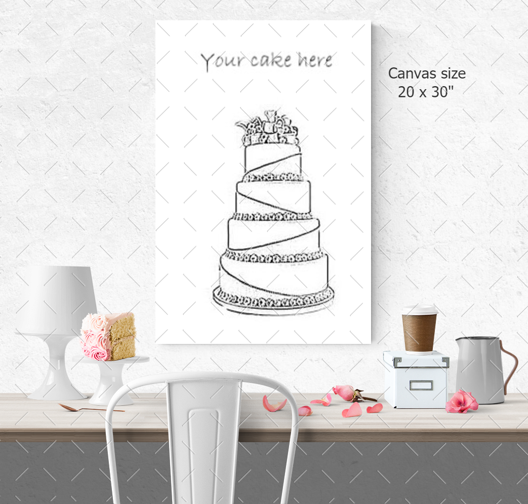 Sweet-Art by Jenni -  Size 20 x30" $860 /  $300 deposit required