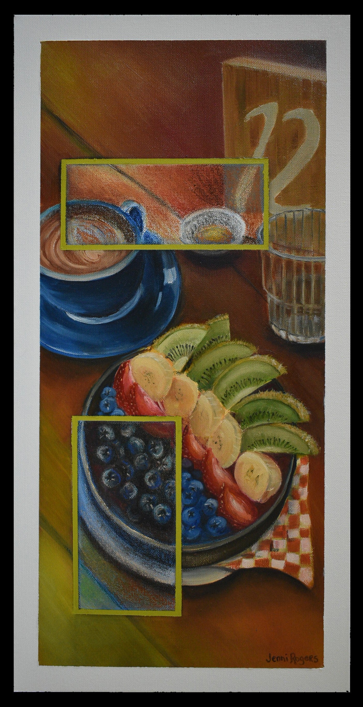 Sweet-Art by Jenni -  Acai bowl @ #12 - SOLD