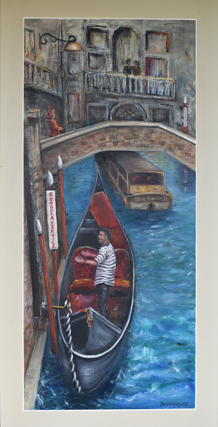 Sweet-Art by Jenni -  Oe! Venice ~ Original Art by Jenni Rogers