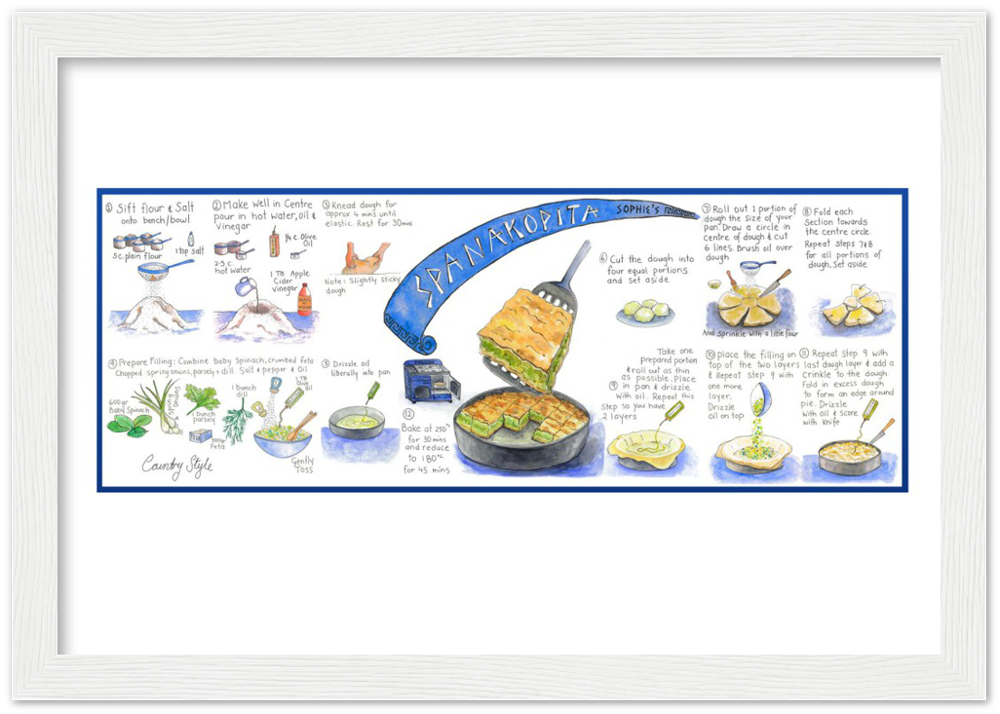 Sweet-Art by Jenni -  Premium Semi-Glossy Paper Wooden Framed Poster 21x29.7 cm / 8x12″